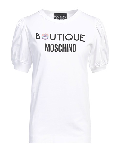 BOUTIQUE MOSCHINO T-shirt BIANCO 100% Cotton