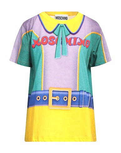 MOSCHINO T-shirt Emerald green 100% Cotton