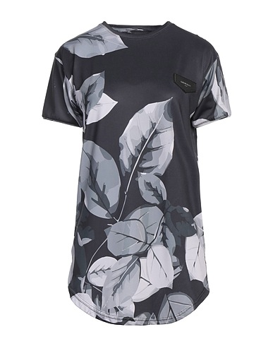 GIANNI KAVANAGH T-shirt Black 90% Polyester, 10% Elastane