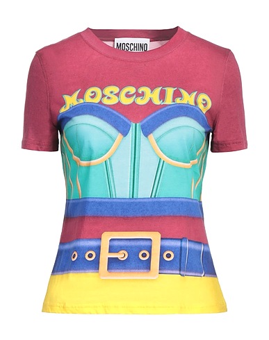 MOSCHINO T-shirt Garnet 100% Cotton