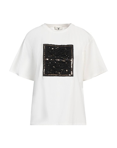 TWINSET T-shirt U&B	 White 80% Cotton, 20% Polyester