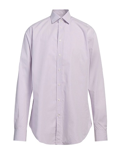 ARMANI COLLEZIONI Striped shirt Lilac 100% Cotton