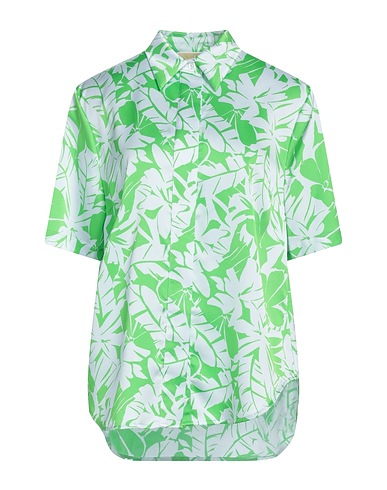 MICHAEL MICHAEL KORS Hemden und Blusen mit Blumen Grün 100% Polyester