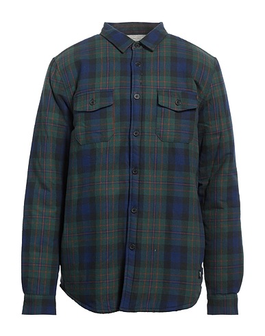 GLOBE Checked shirt Dark green 100% Cotton