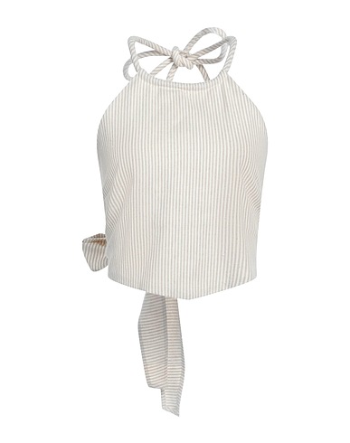 ELEH Top Beige 70% Cotton, 30% Linen
