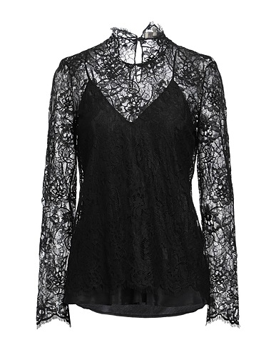 ANTONELLI Top Black 70% Cotton, 30% Polyamide