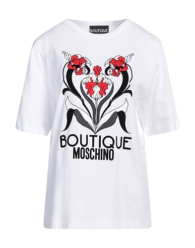 BOUTIQUE MOSCHINO T-shirt White 100% Cotton