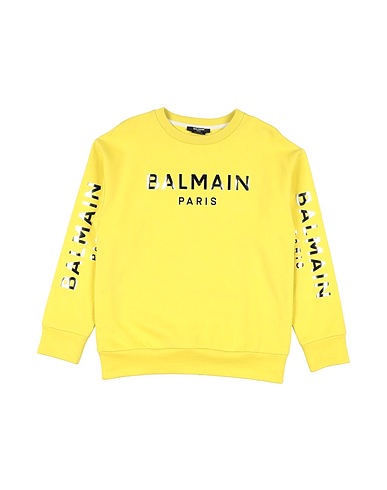 BALMAIN Sweatshirt Lime green 100% Cotton