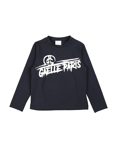 GAëLLE Paris T-shirt Midnight blue 93% Cotton, 7% Elastane
