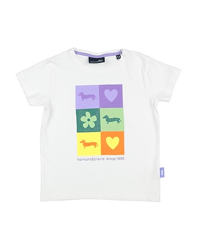 HARMONT & BLAINE T-shirt White 100% Cotton