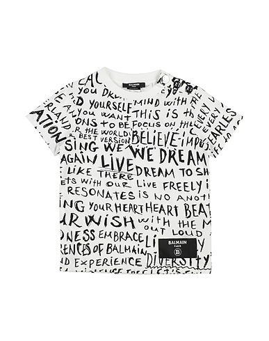 BALMAIN T-shirt White 100% Cotton