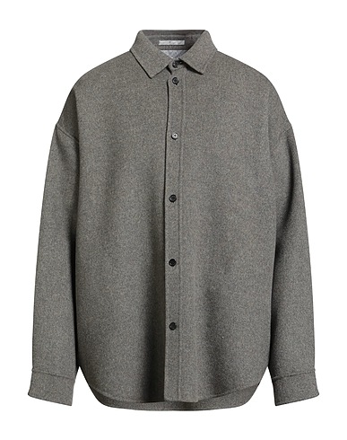 ACNE STUDIOS 無地シャツ グレー ウール 100%