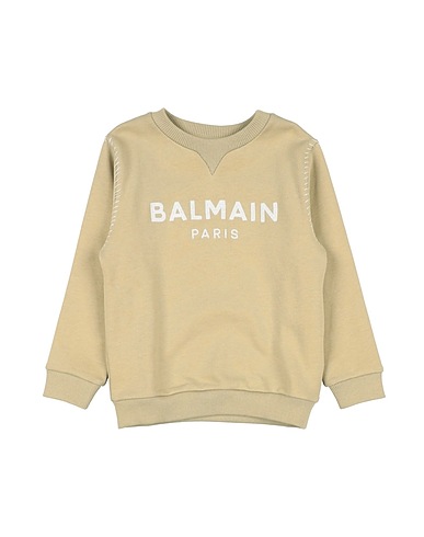 BALMAIN Sweatshirt Sage green 100% Cotton