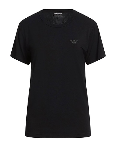 EMPORIO ARMANI T-shirt NERO 90% Viscose, 10% Élasthanne