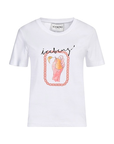 ICEBERG T-shirt White 100% Cotton