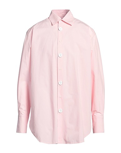 JW ANDERSON Solid color shirt Pink 100% Cotton
