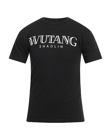WUTANG T-shirt Black 100% Cotton