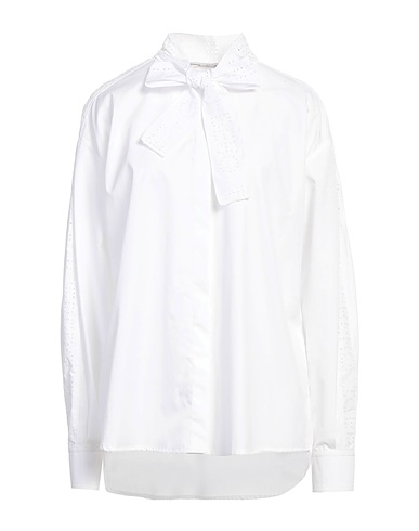 ICEBERG Camisas y blusas lisas CAMICIA
BIANCO 100% Algodón