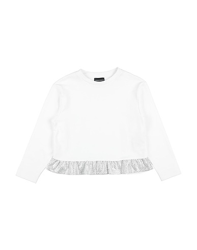 EMPORIO ARMANI Sweatshirt Weiß 83% Baumwolle, 17% Polyester