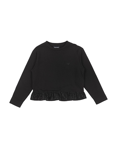 EMPORIO ARMANI Sweatshirt Black 83% Cotton, 17% Polyester
