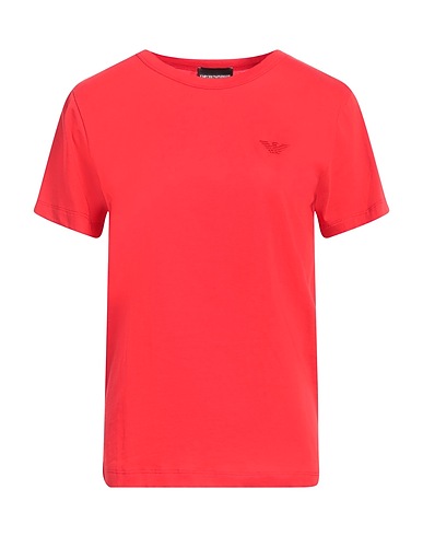 EMPORIO ARMANI T-shirt Rosso 100% Cotone