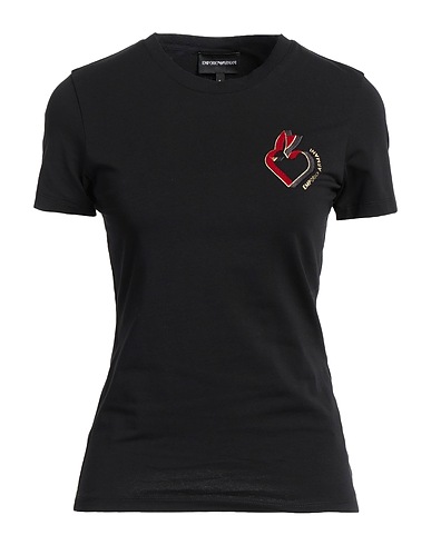 EMPORIO ARMANI T-shirt Nero 95% Cotone, 5% Elastan