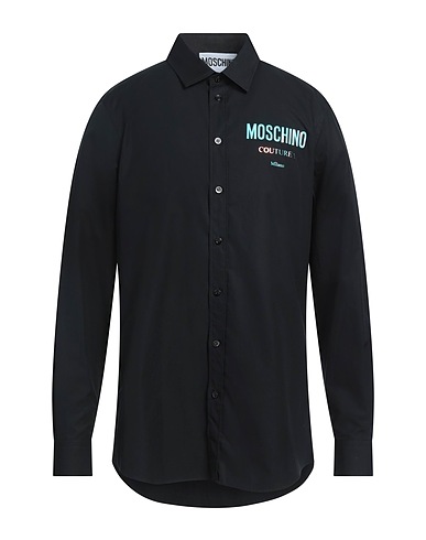 MOSCHINO Shirts Black 100% Cotton