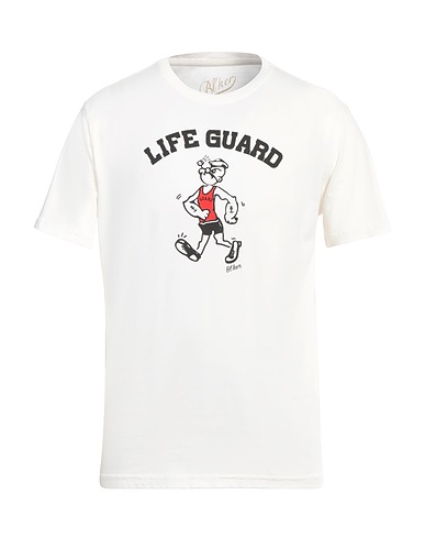 BL'KER T-shirt White 100% Cotton