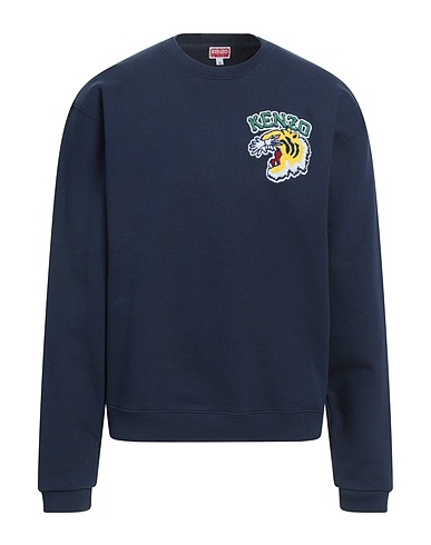 KENZO スウェット ミッドナイトブルー コットン 100% / ポリウレタン / アクリル / ウール