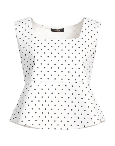 ACTITUDE by TWINSET Top White 95% Polyester, 5% Elastane