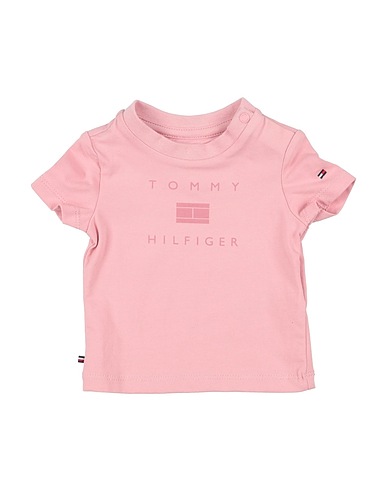 TOMMY HILFIGER T-shirt Rosa 93% Cotone, 7% Elastan