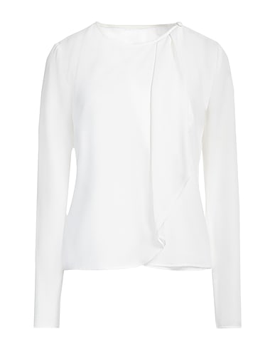 EMPORIO ARMANI Top Bianco 95% Poliestere, 5% Elastan