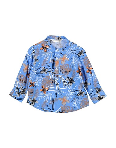 MANUEL RITZ Patterned shirt 100% Viscose