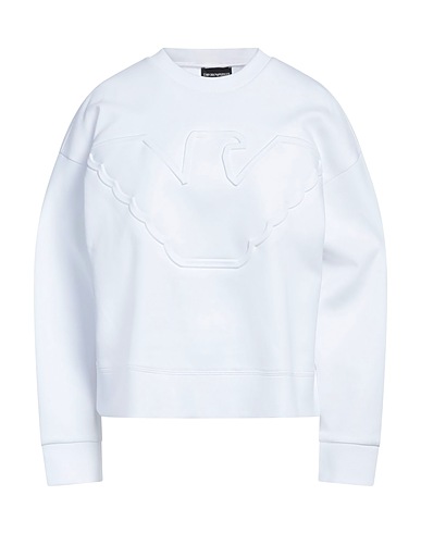 EMPORIO ARMANI Sweatshirt White 75% Cotton, 25% Polyester