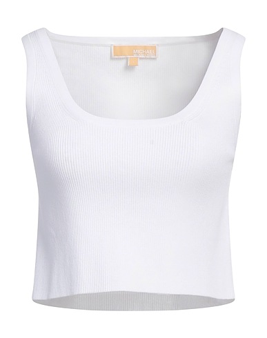 MICHAEL MICHAEL KORS Top White 62% Recycled viscose, 22% Nylon, 14% Polyester, 2% Elastane