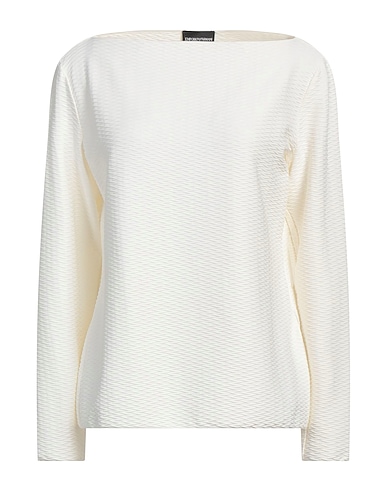 EMPORIO ARMANI Топ без рукавов BIANCO 94% Полиамид, 6% Эластан