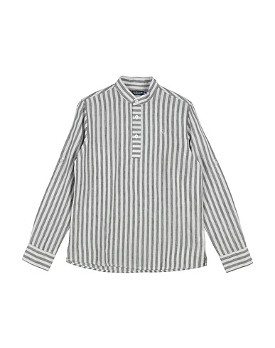 JECKERSON Patterned shirt Grey 100% Linen