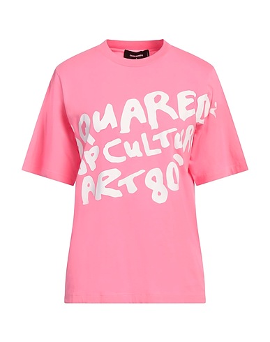 DSQUARED2 T-shirt Rosa 100% Cotone