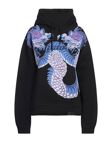 DSQUARED2 Hooded sweatshirt Black 100% Cotton