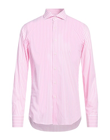 GHERARDINI Striped shirt Pink 100% Cotton