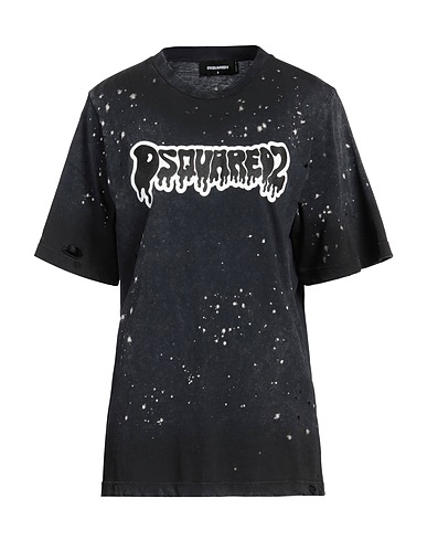 DSQUARED2 T-shirt Nero 100% Cotone