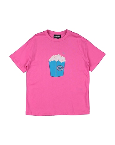 EMPORIO ARMANI T-shirt Rosa 100% Cotone