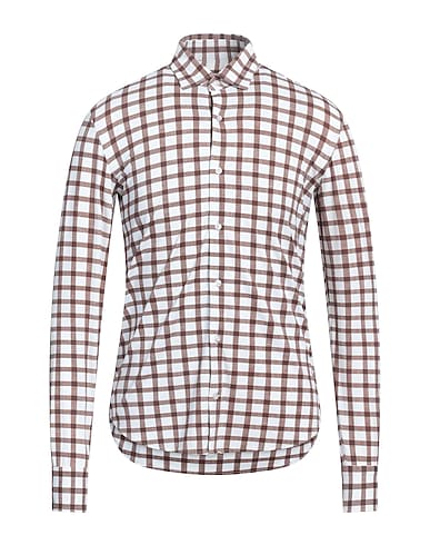 BORSA Kariertes Hemd PERFORMANCE 86% Polyamid, 14% Elastan