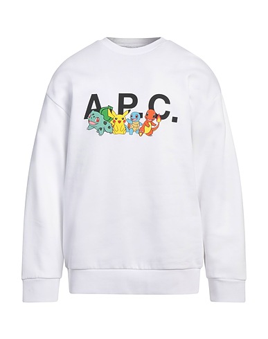A.P.C. Sweatshirt POKÉMON X A.P.C. White 100% Cotton
