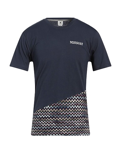 M MISSONI T-shirt Midnight blue 100% Cotton