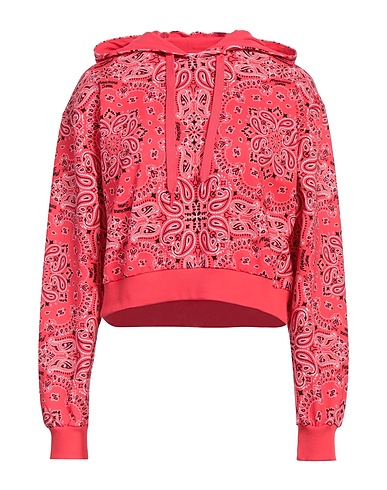 MOSCHINO Hooded sweatshirt SWIM Coral 95% Cotton, 5% Elastane