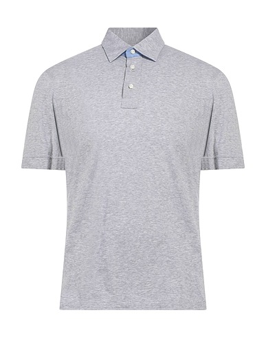 GIAMPAOLO Polo Grigio chiaro 100% Cotone