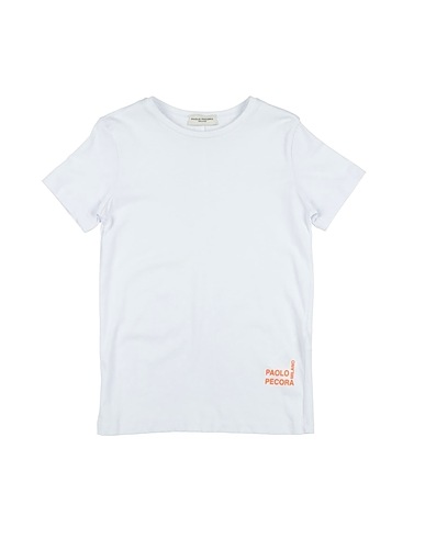 PAOLO PECORA T-shirt White 100% Cotton