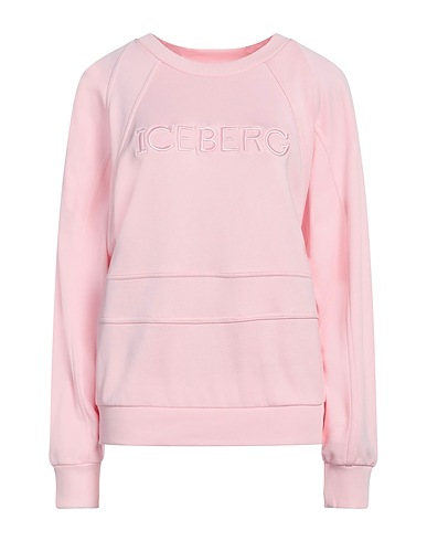 ICEBERG Sweatshirt Pink 55% Polyamide, 45% Cotton