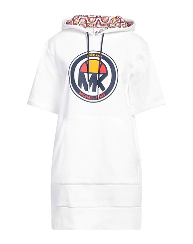 MICHAEL KORS x ELLESSE Robe courte Blanc 65% Coton biologique, 35% Polyester recyclé